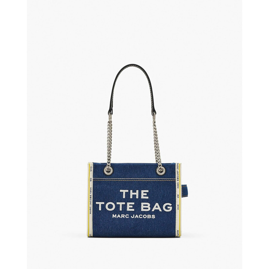Marc Jacobs Small Tote Blue Denim Bag