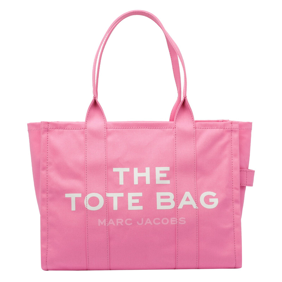 Marc Jacobs Rectangular Shape Double Handle Tote Bag In Pink