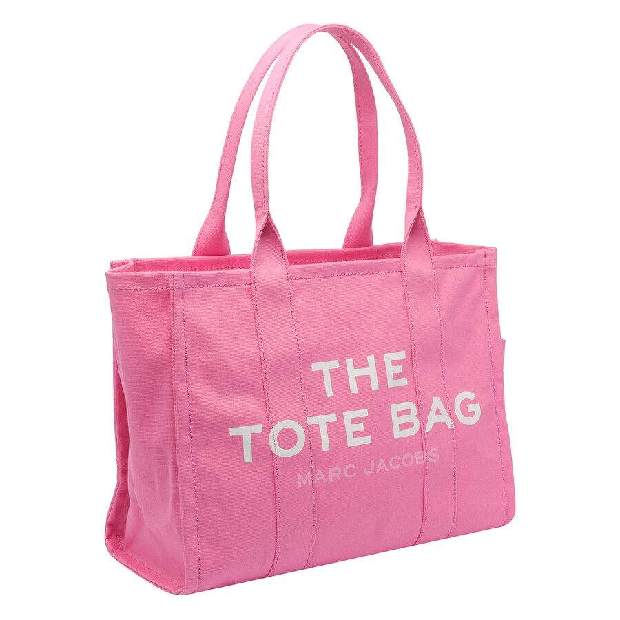 Marc Jacobs Rectangular Shape Double Handle Tote Bag In Pink