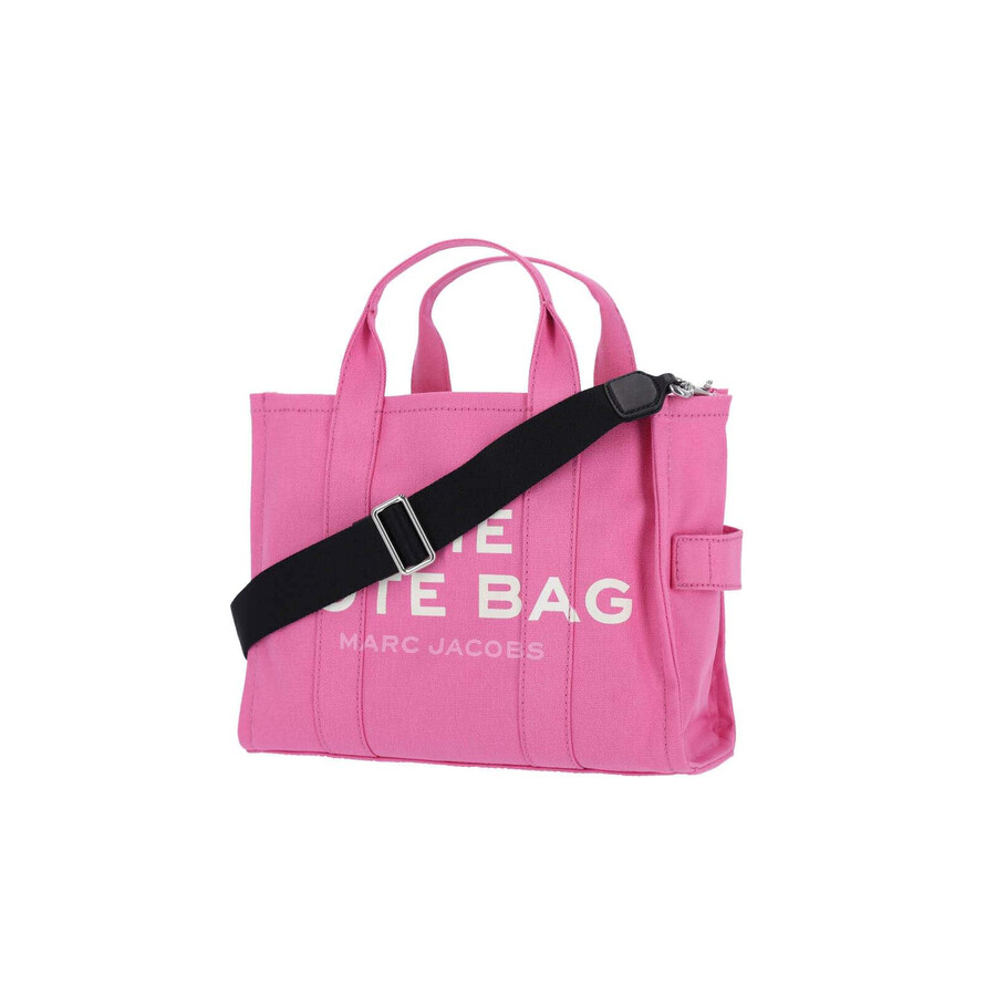 Marc Jacobs Shopper With Adjustable Strap And Top Handles In Pink