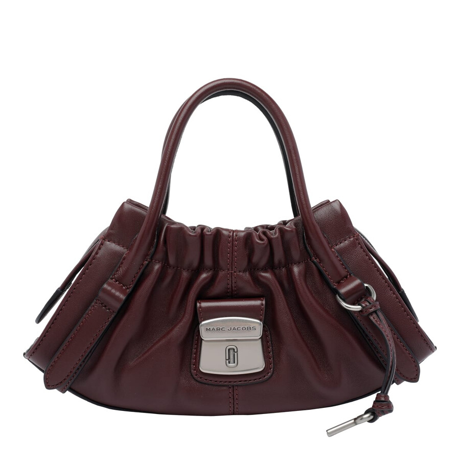 Marc Jacobs The Christina Small Satchel Bag In Burgundy