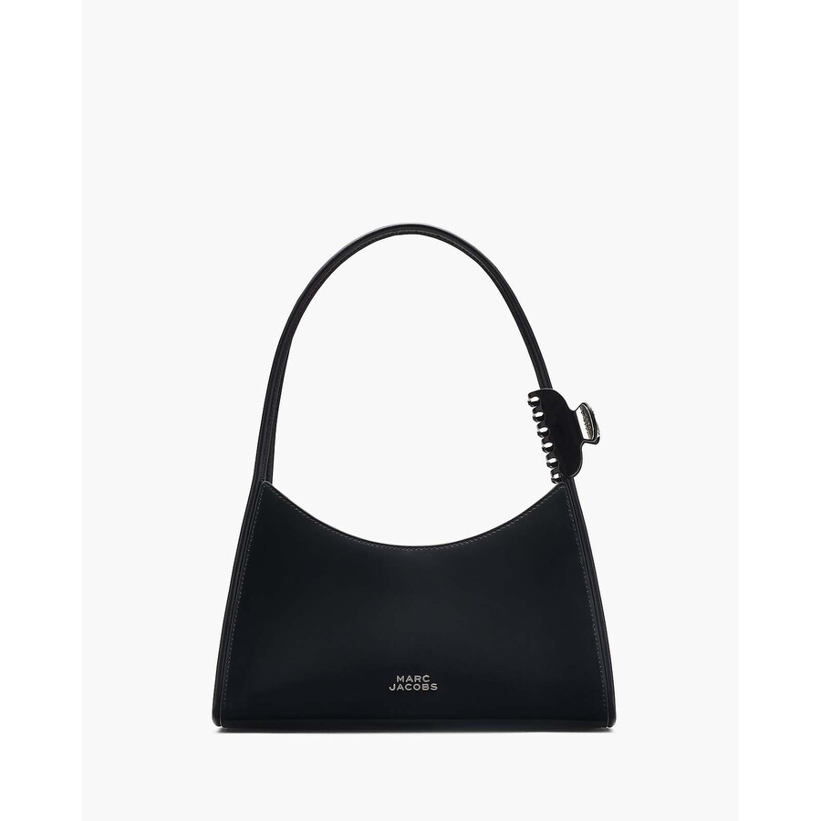 Marc Jacobs The Claw Clip Shoulder Bag In Black