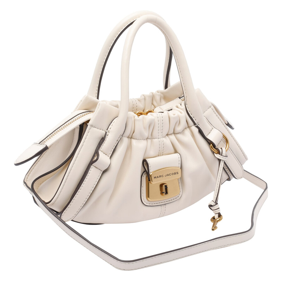 Marc Jacobs The Cristina Small Satchel Bag In White
