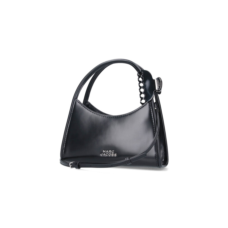 Marc Jacobs The Glam Claw Clip Crossbody Bag In Black
