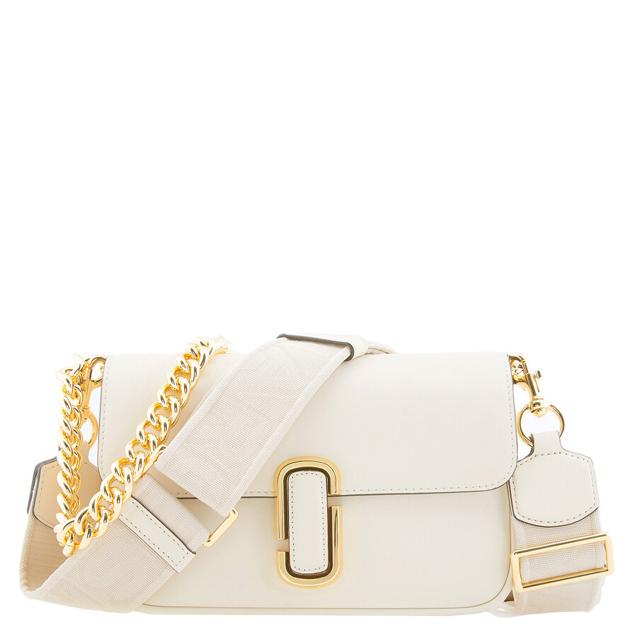 Marc Jacobs The J Marc Shoulder Bag In White