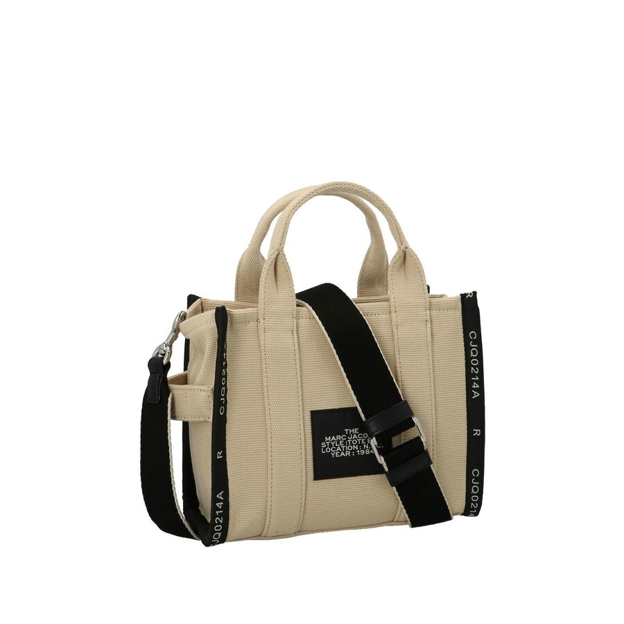 Marc Jacobs The Small Tote Bag Jacquard In Neutral