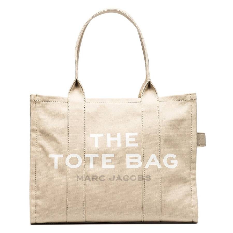 Marc Jacobs The Large Tote Canvas In Beige