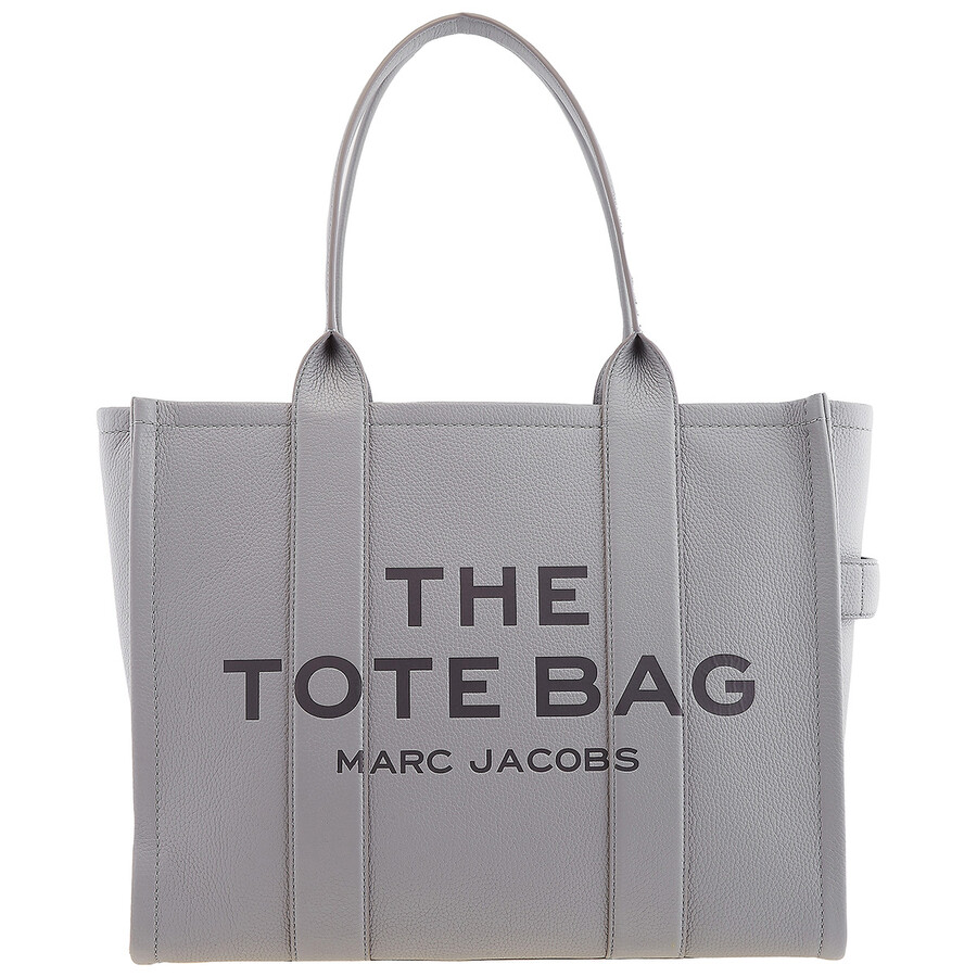 Marc Jacobs The Large Tote Bag In Wolf Grey In Pink