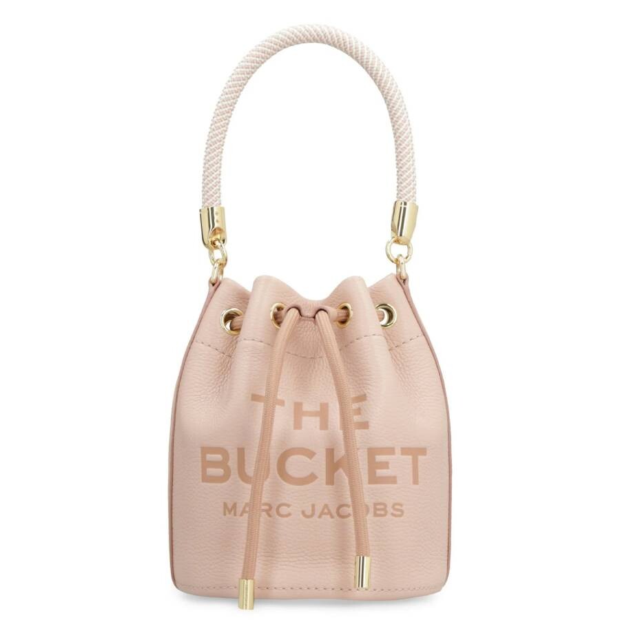 Marc Jacobs The Leather Bucket Bag In Pink