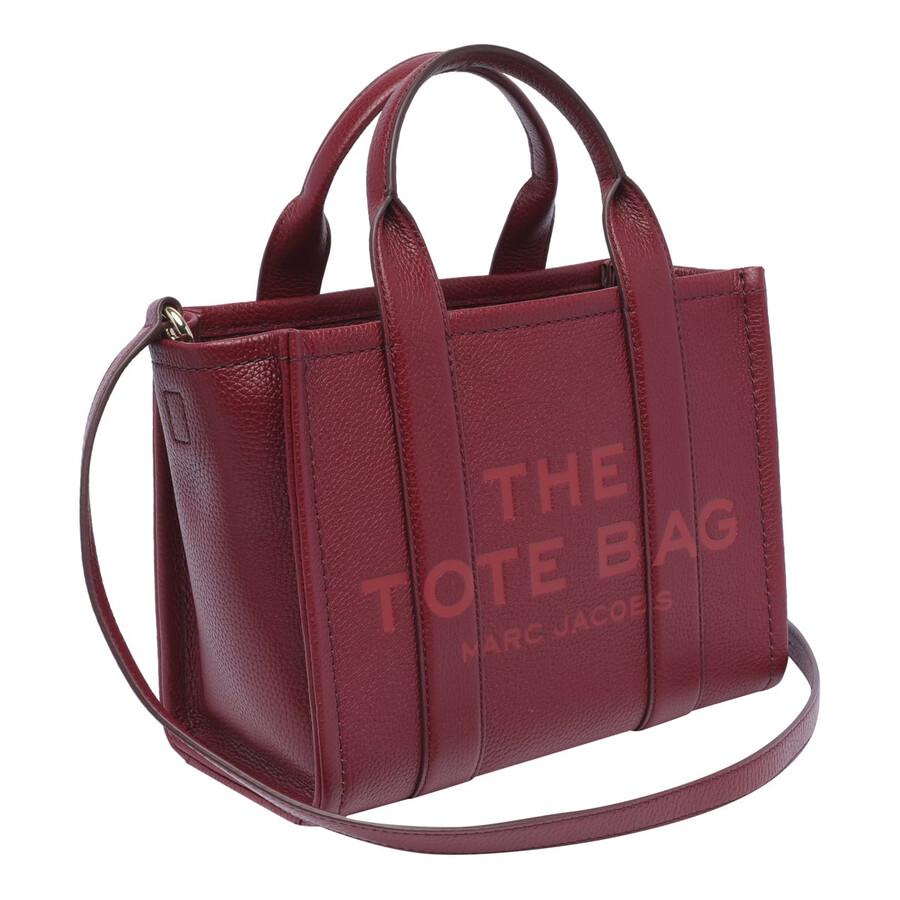 Marc Jacobs Medium Tote In Leather Color Cherry Red In Red