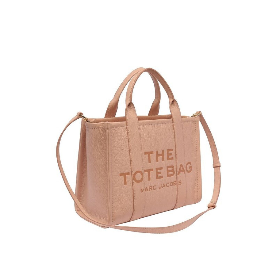 Marc Jacobs The Medium Leather Tote Bag In Pink