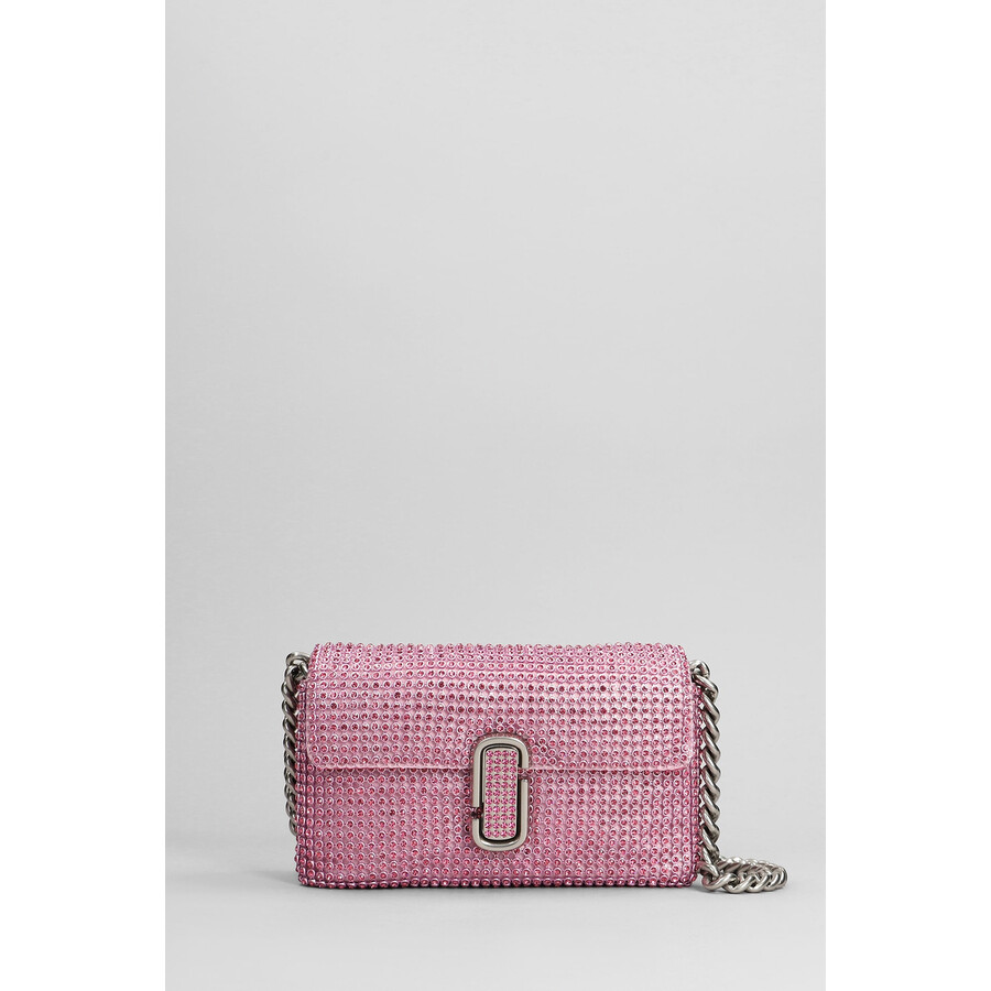 Marc Jacobs The Mini Soft Shoulder Bag In Pink