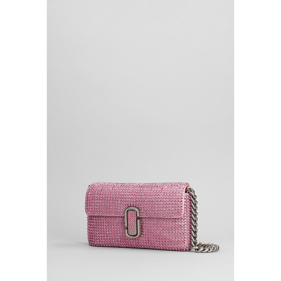Marc Jacobs The Mini Soft Shoulder Bag In Pink