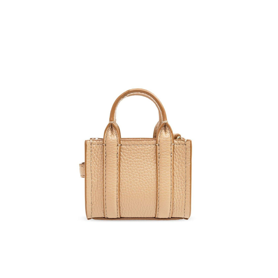 Marc Jacobs The Nano Chained Tote Bag In Brown