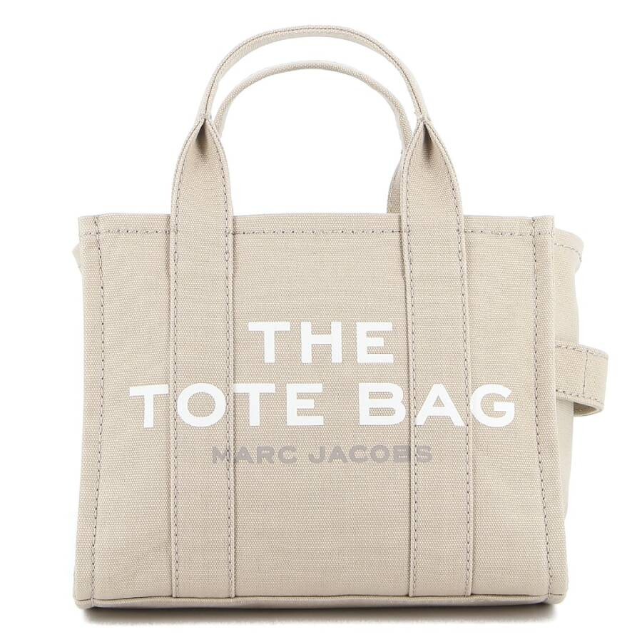 Marc Jacobs The Small Logo Tote Bag - Beige In Neutral