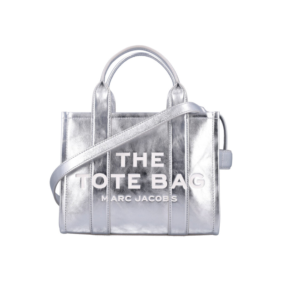 Marc Jacobs The Small Tote In Silver