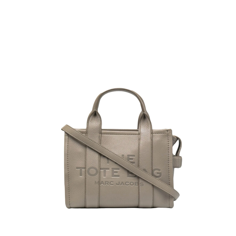 Marc Jacobs The Leather Crossbody Tote Bag In Neutral