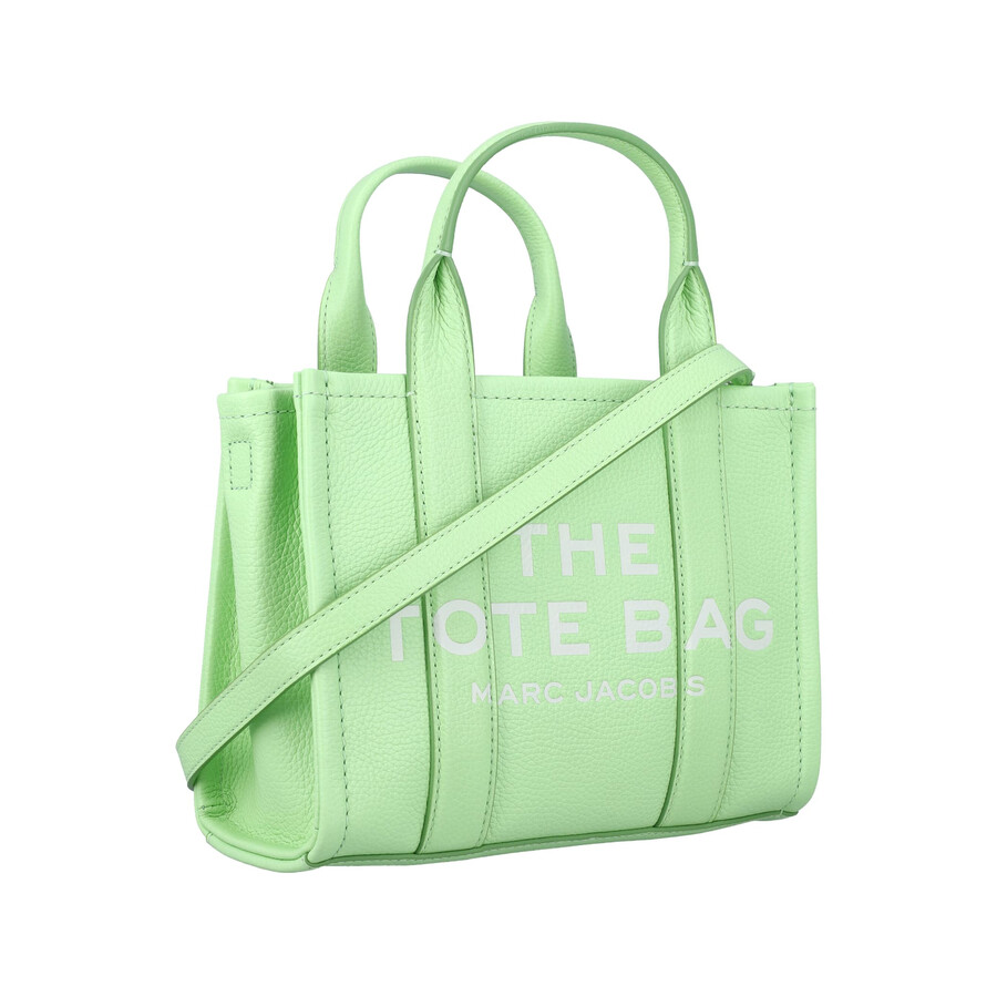 Marc Jacobs The Small Tote Bag Leather In Green