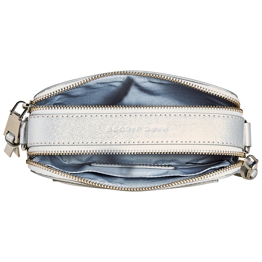 Marc Jacobs The Snapshot DTM Metallic Silver Marc Jacobs Handbags