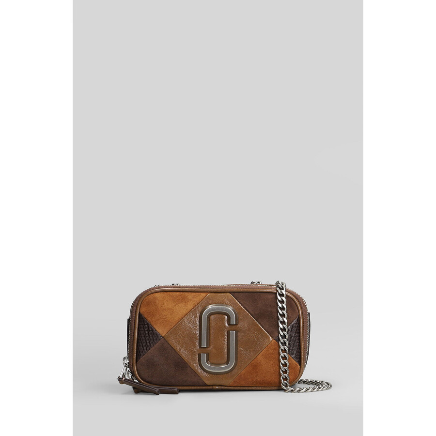 Marc Jacobs The Softshot Shoulder Bag In Brown Leather