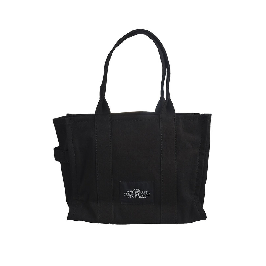Marc Jacobs The Traveler Tote Bag- Black In Black