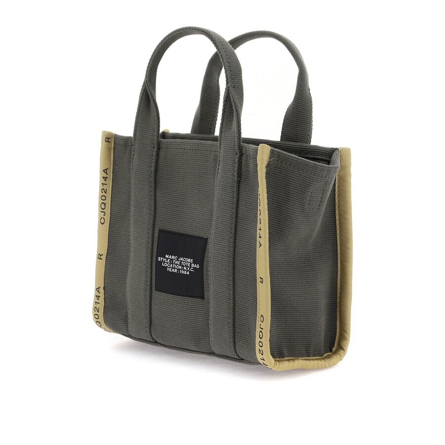 Marc Jacobs Traveler Tote In Green Cotton In Multi