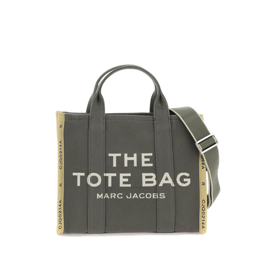 Marc Jacobs Traveler Tote In Green Cotton In Multi