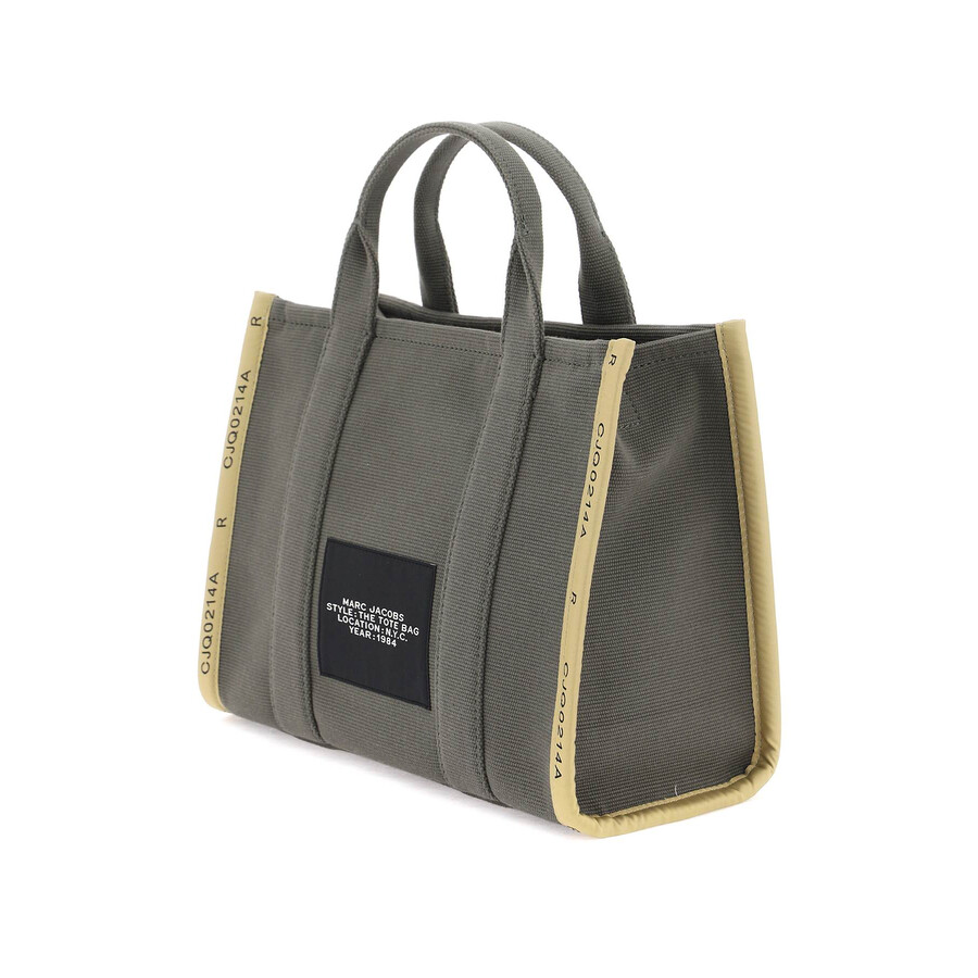 Marc Jacobs Traveler Tote In Green Cotton In Multi