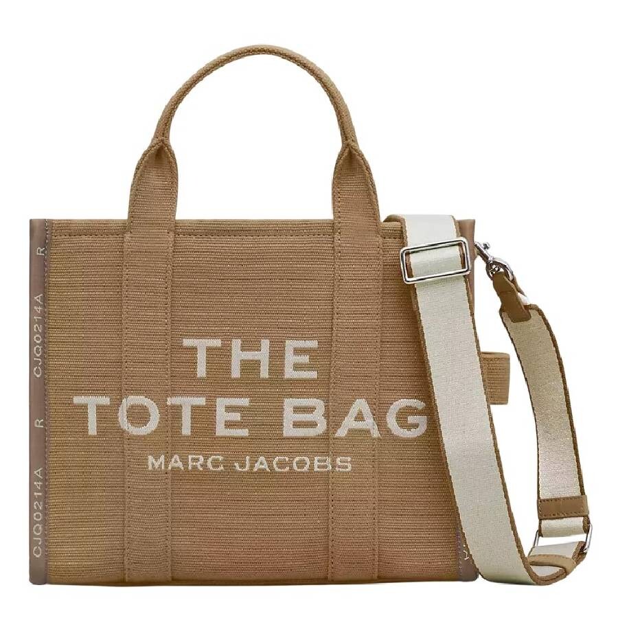 Marc Jacobs Mud Canvas Mini The Tote Bag Handbag In Brown