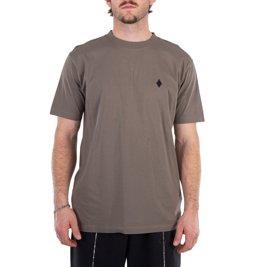 Marcelo Burlon Embroidered-Logo Detail T-Shirt, Size X-Small