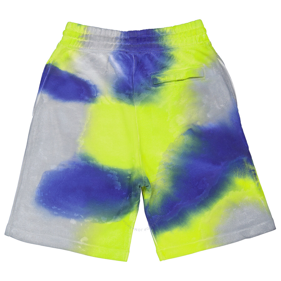 Shop Marcelo Burlon County Of Milan Marcelo Burlon Men's County 3000 Tie Dye Bermuda Shorts In Multicolor