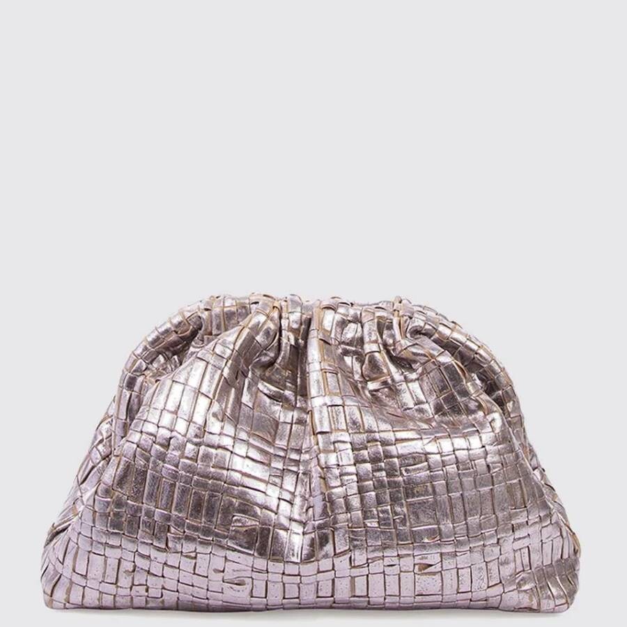 Maria La Rosa Game Laminated Clutch