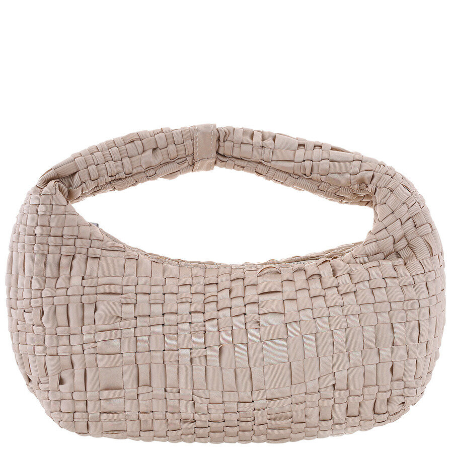 Maria La Rosa Rebirth Woven Ribbon Top-handle Bag