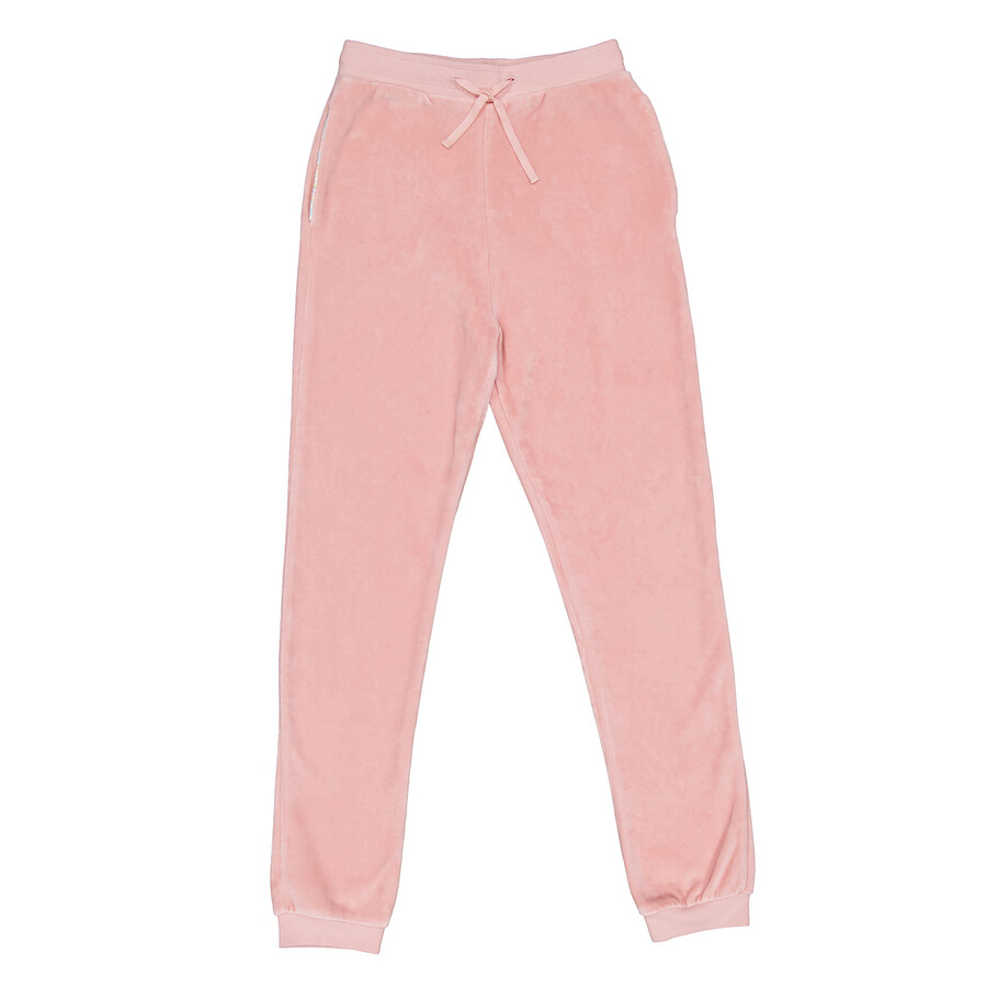 Girls Floral Dusty Pink Sweatpants