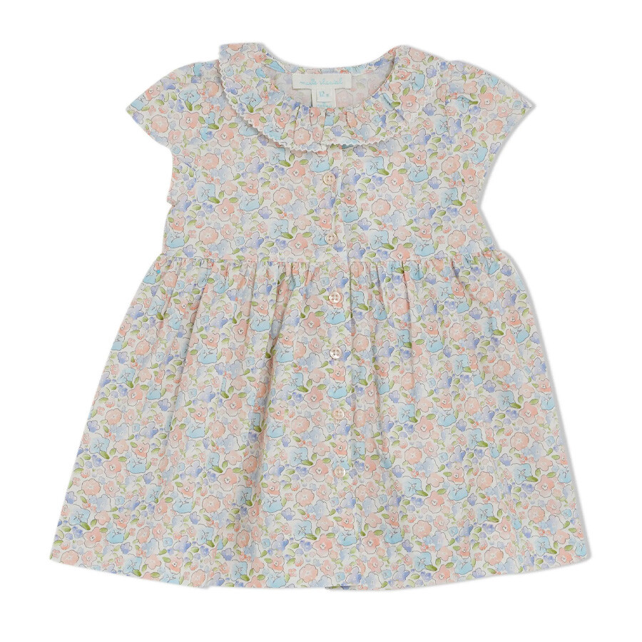 Girls Olympia Floral-Print Dress