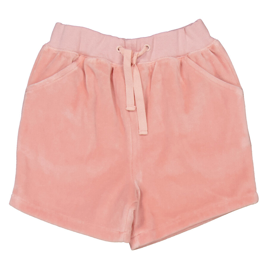 Girls Velour Angel Wing Shorts