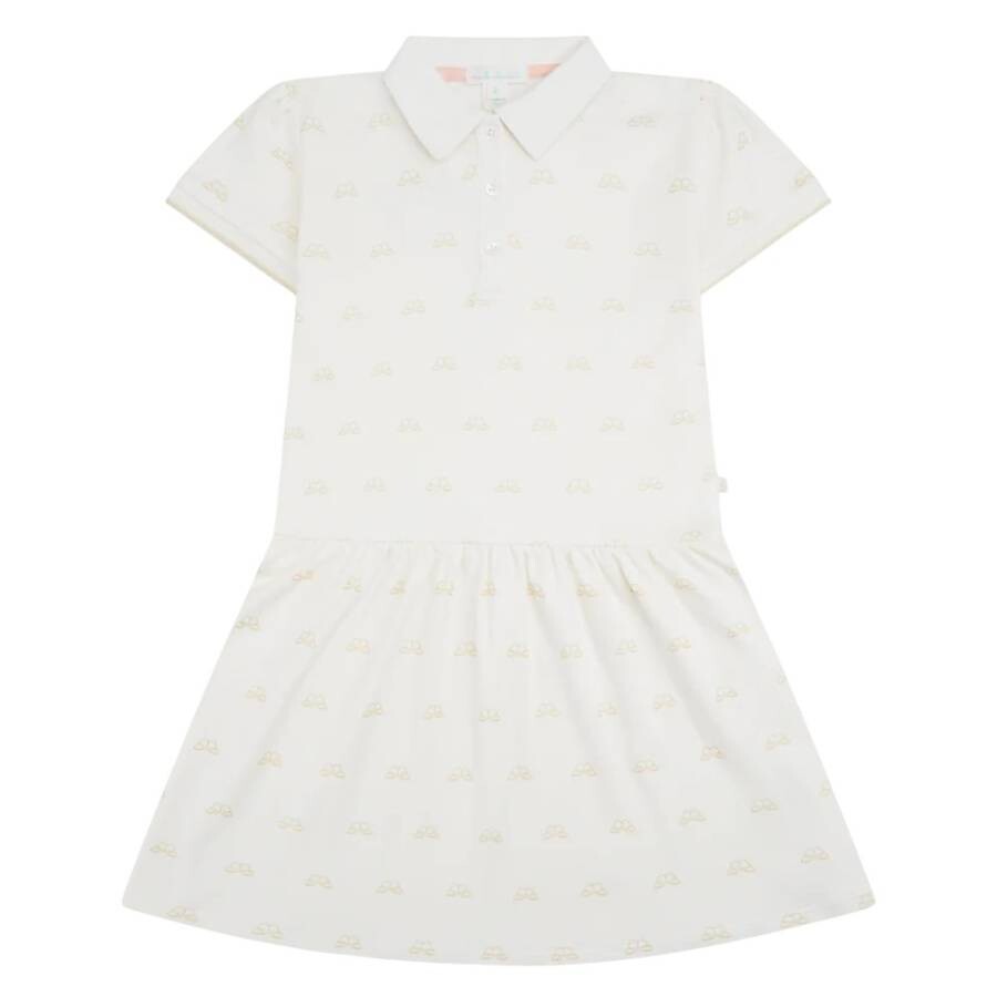Kids Angel Wing Printed Polo Dress