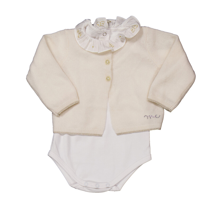 Kids Cardigan and Onesie Set