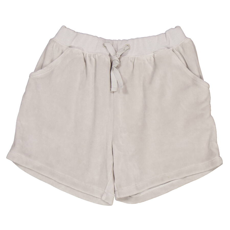 Kids Velour Angel Wing Shorts