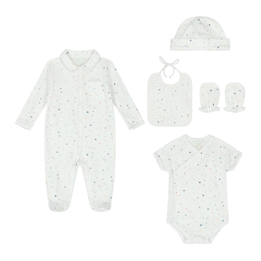 Star & Crown 5 Piece Gift Set, Size 12M