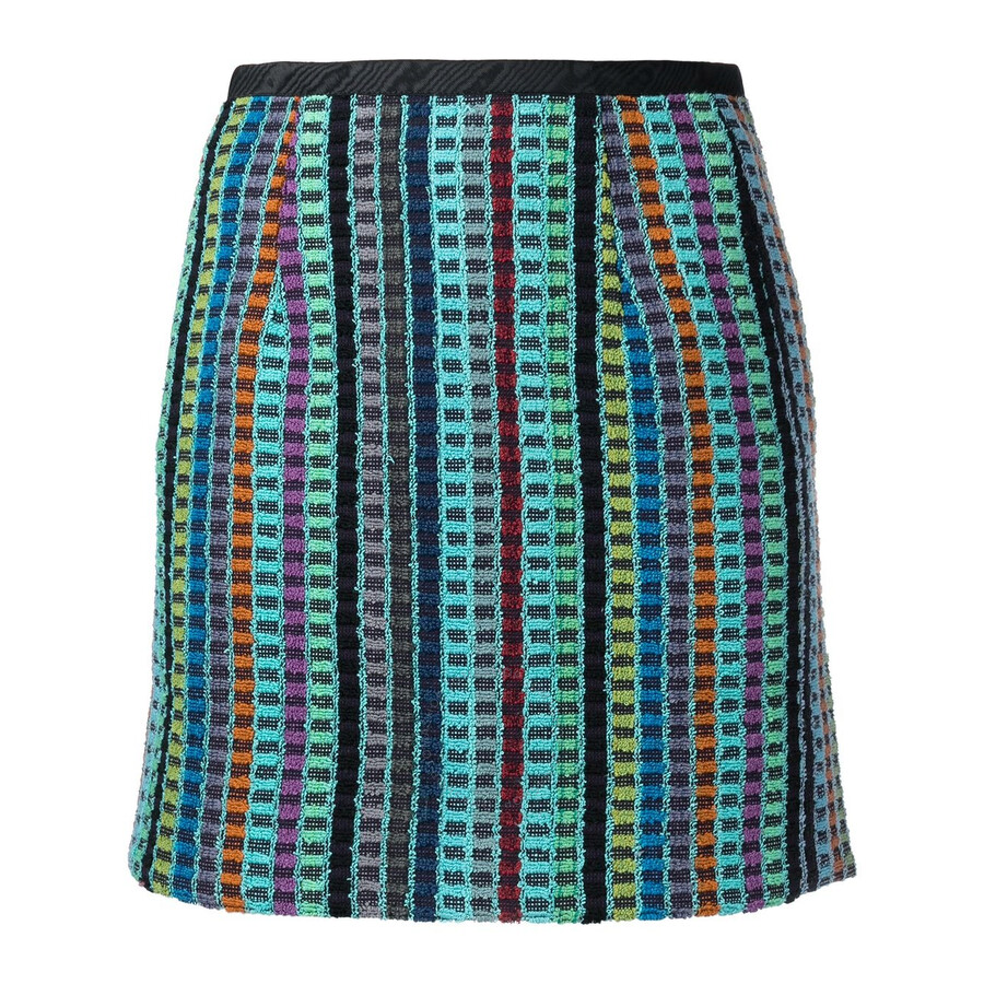 Marine Serre Signature Motif Mini Skirt