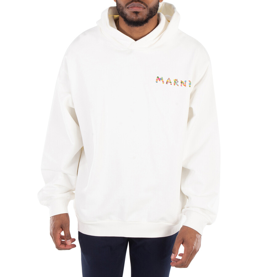 Collage Bouquet Embroidered Hoodie