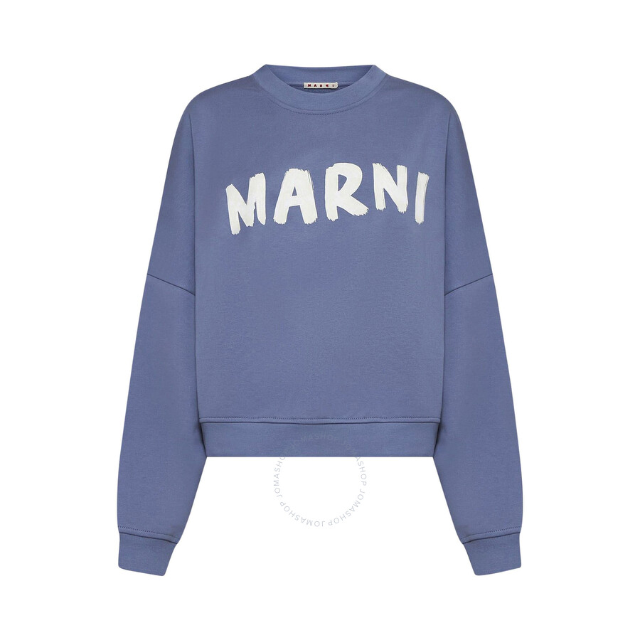 Marni Crewneck Sweatshirt With Logo