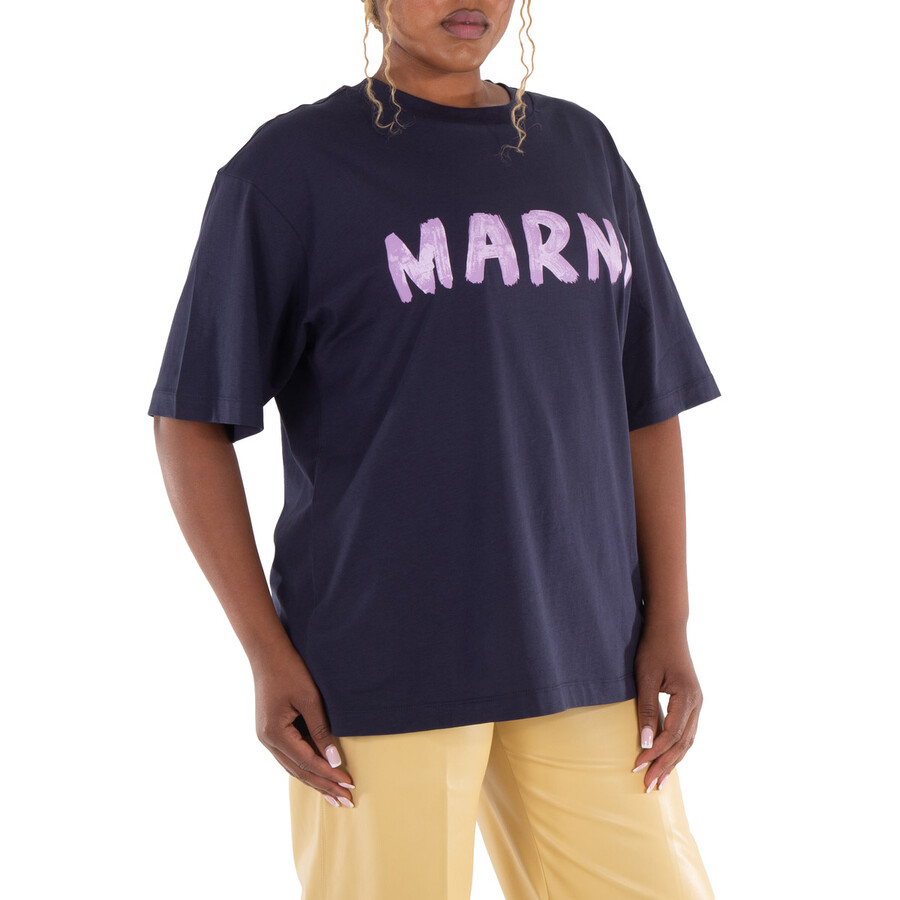 MARNI グラフィティロゴ ロンT 楽天市場】MARNI マルニ Logo Long Sleeve T-Shirts ロンT