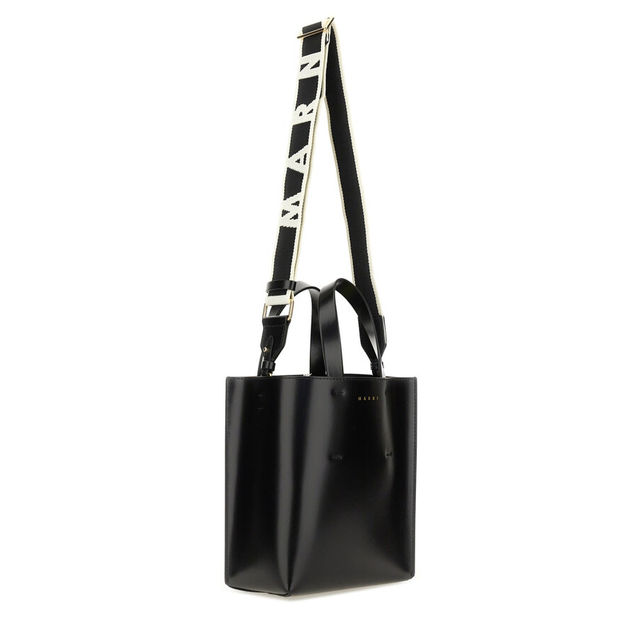 Marni Mini Museum Bag In Black