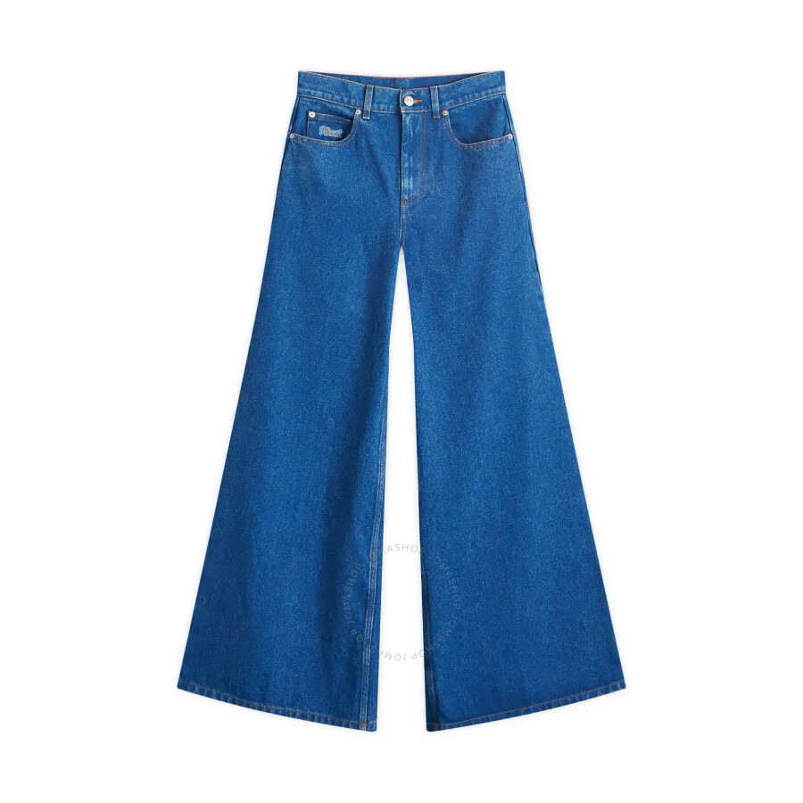 Marni Organic Denim Wide-leg Jeans