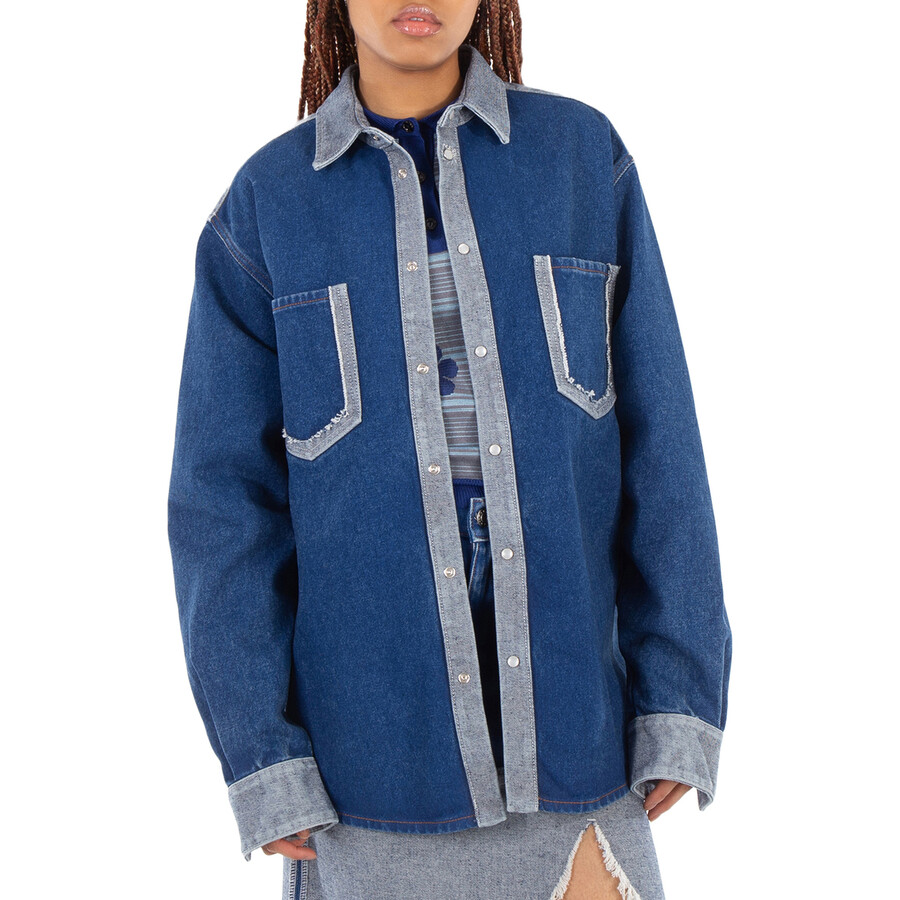 Oversized Denim Shirt