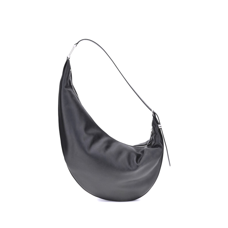 Marni Small Dot Hobo Shoulder Bag In Black