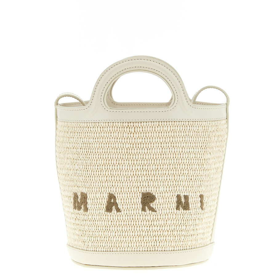 Marni Tropicalia Bucket Bag — White SCMP0056Q1-SHELL 8059030058422