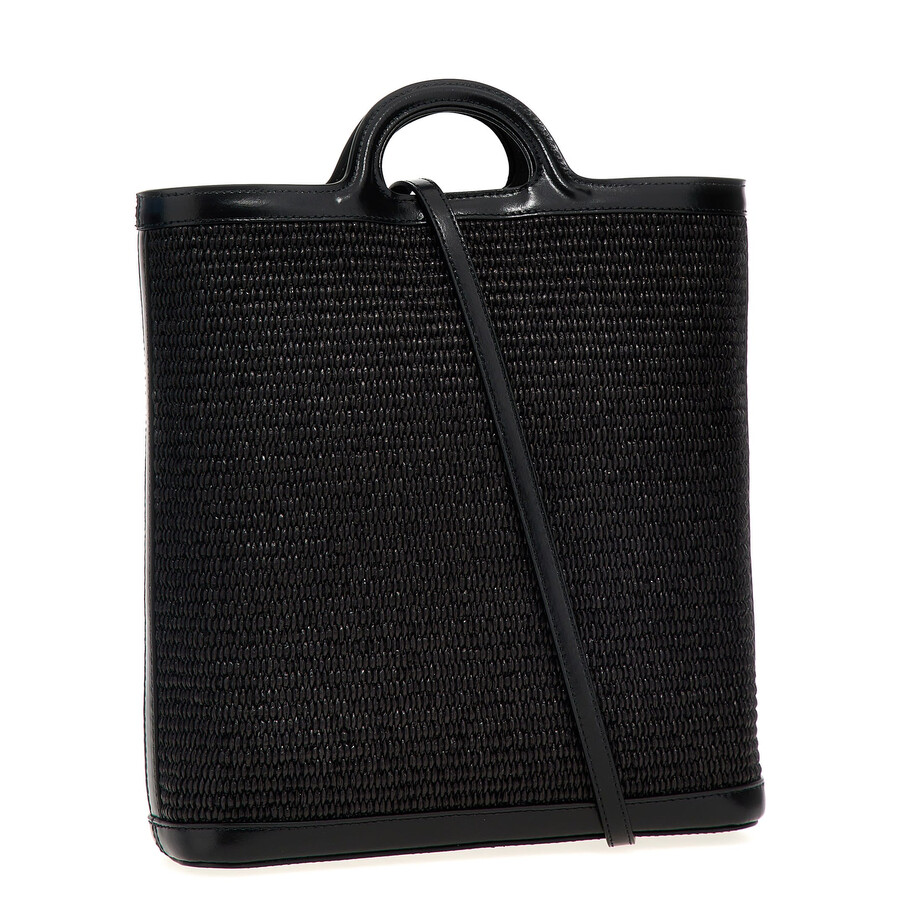 Marni Tropicalia Handbag In Black